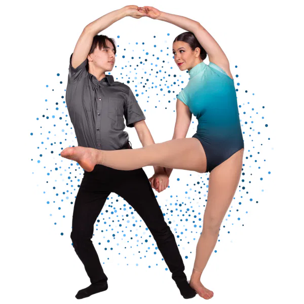 Teal Ombre Leotard 6