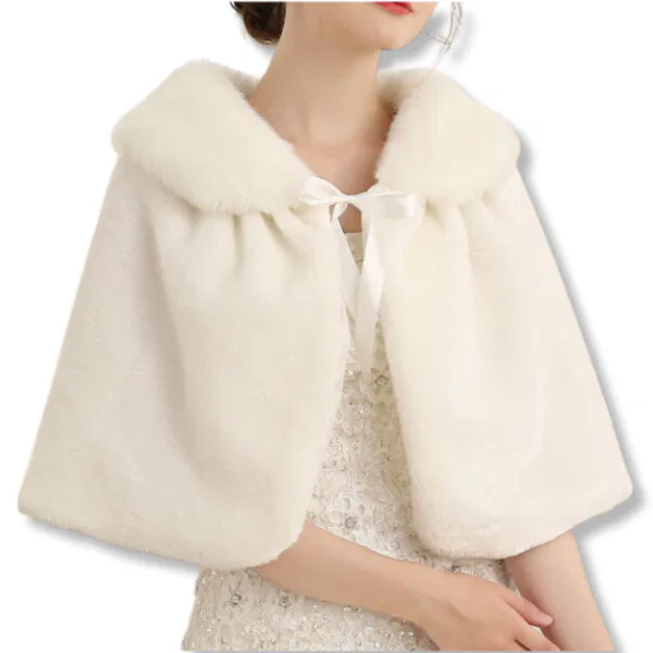 Long Fur Shawl 6