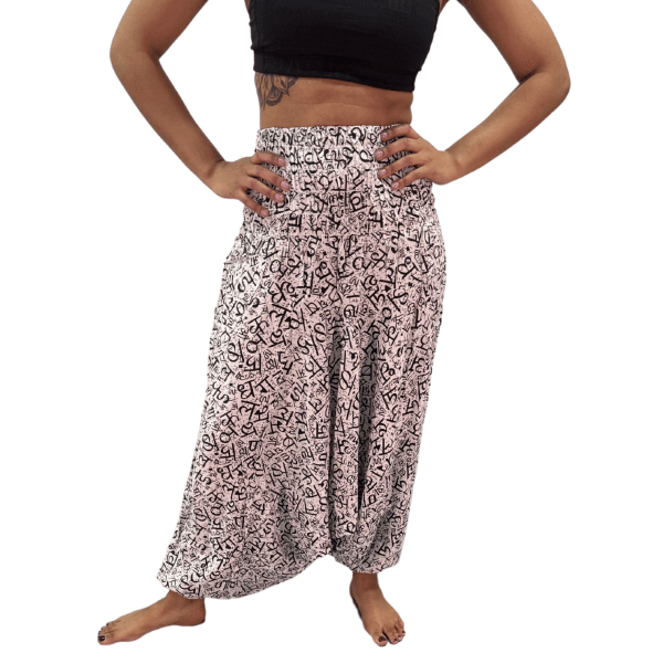 Printed Harem Pants 4