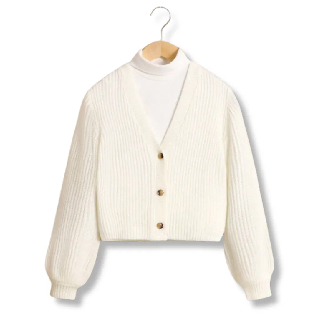 “Kids White Knit Cardigan” 7 “Kids White Knit Cardigan” 7