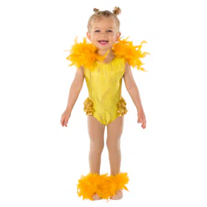 Yellow Feather Clips 5