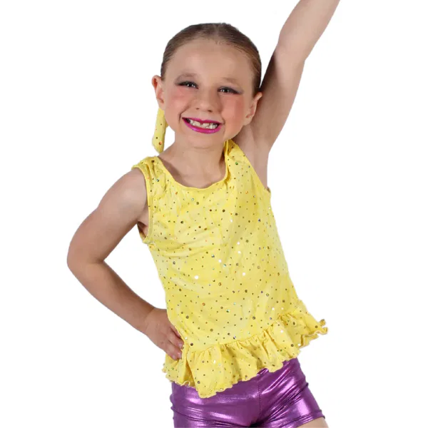 Yellow Frill Shirt 8