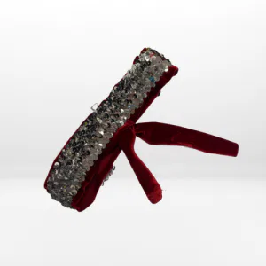 Silver Sequin Headband 7