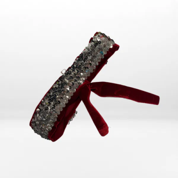 Silver Sequin Headband 7