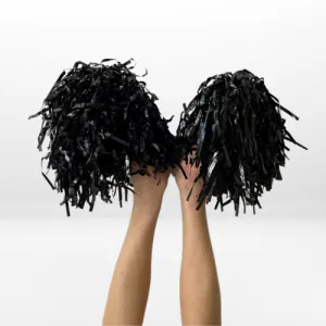 Black Pom Poms 3