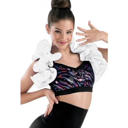 White Frill Shrug 5