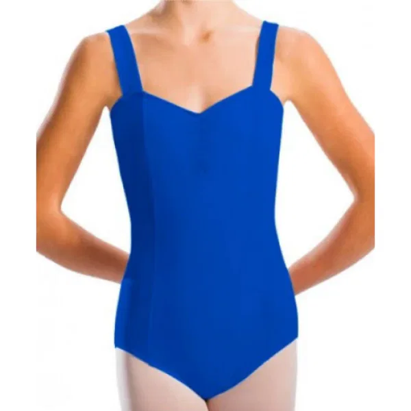 Wide Strap Princess Seam Leotard 29