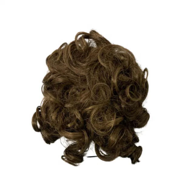 Brunette Curly Pony 5