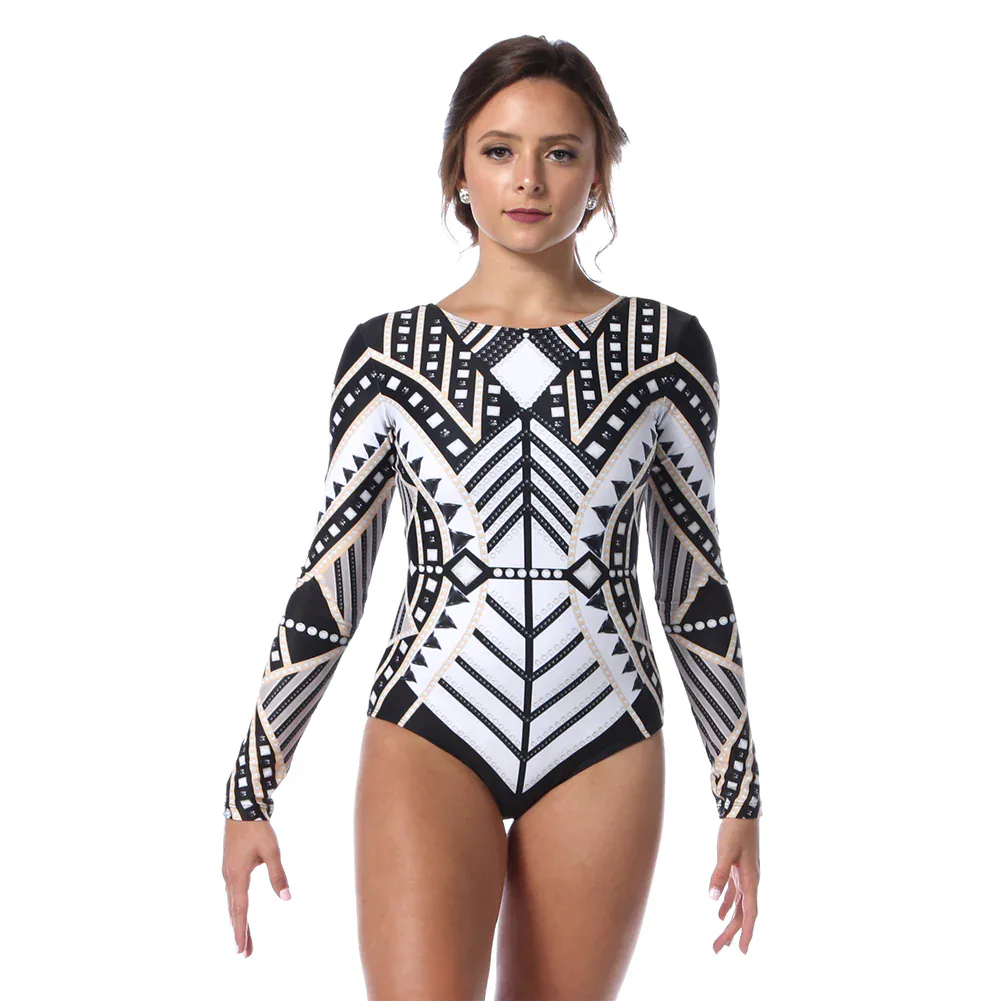 “Deco Long Sleeve Leotard” 9 “Deco Long Sleeve Leotard” 9