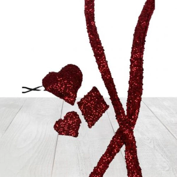 Assorted Red Sequin Accessories 3