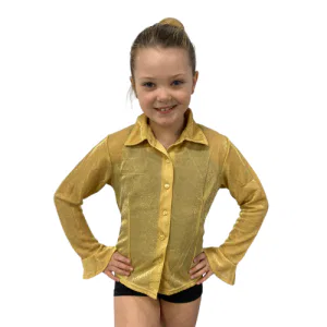 Gold Button Up Shirts 9
