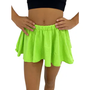 Lime Green Mini Skirt 4