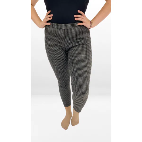 Grey Plaid Pants 6