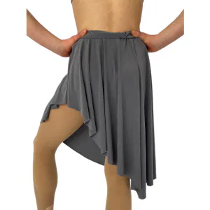 Asymmetric Grey Skirt 6