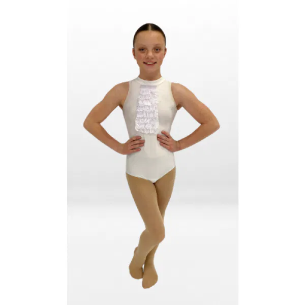 Lace Jabot Leotard 6