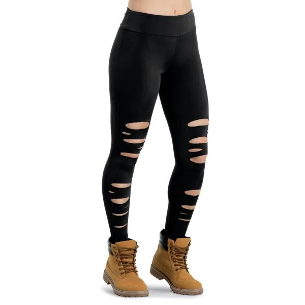 “Slashed Front Leggings” 10