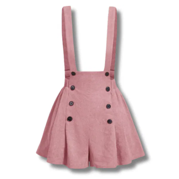 Overalls – Pink Corduroy 79