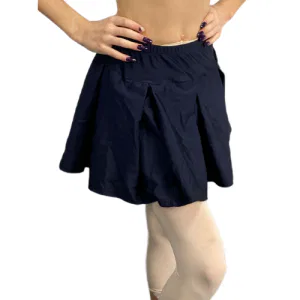 Navy Pleated Skirt 6