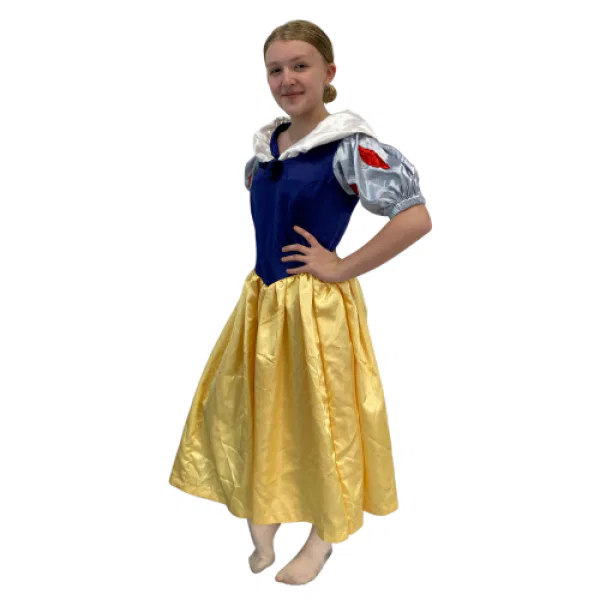 Mock Neck Leotard – Bright Blue 3